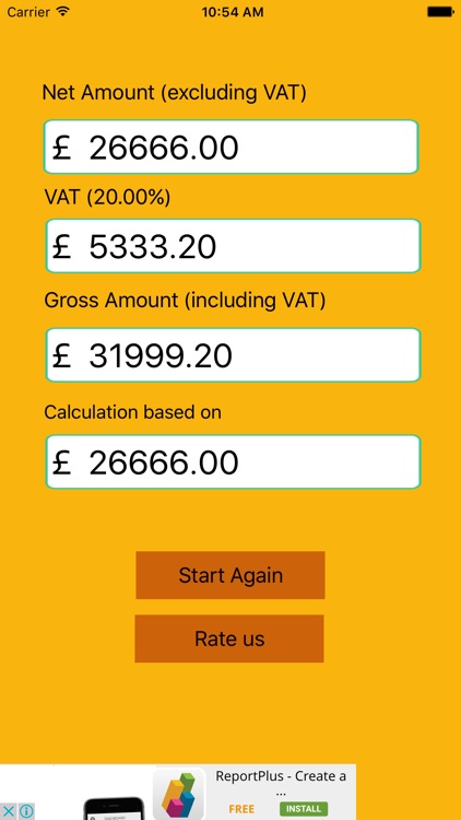Vat Tax Calculator Free