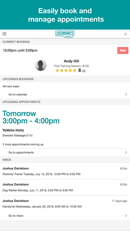 Loconomics - Schedule appointments for local servi