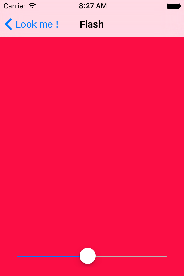 Look at me with Color beacon strobe light in rave party