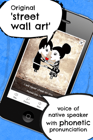 Portuguese Phrasi - Free Offline Phrasebook with Flashcards, Street Art and Voice of Native Speaker screenshot 2