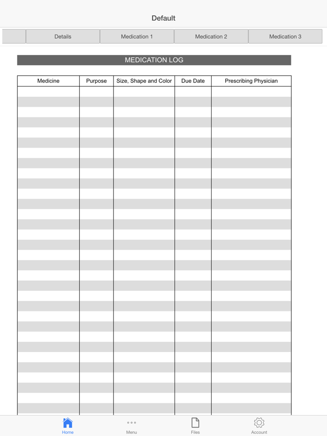 ‎Headache Log Screenshot
