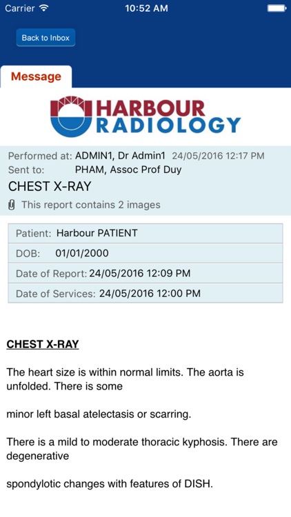 Harbour Radiology Patient Access