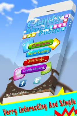 Game screenshot Candy Block Puzzle Classic - A Addictive And Fun 10/10 Grid Game mod apk