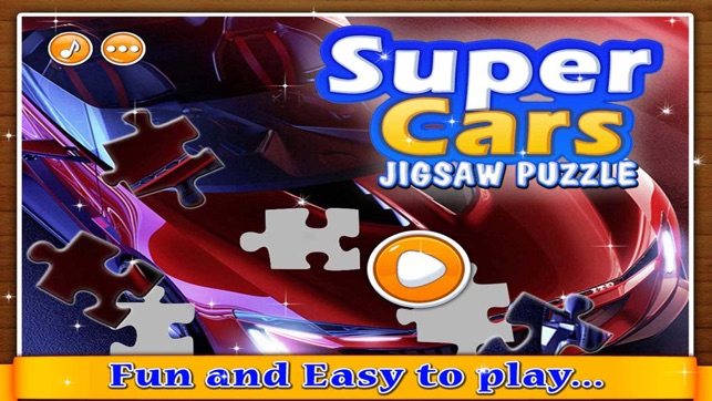 Super Cars Jigsaw Puzzle - Kids Puzzle Fun(圖1)-速報App
