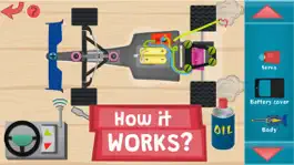 Game screenshot Kids RC Toy car mechanics Free Game for curious boys and girls to look, interact, listen and learn hack