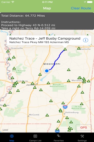 Mississippi – Camping & RV's screenshot 2