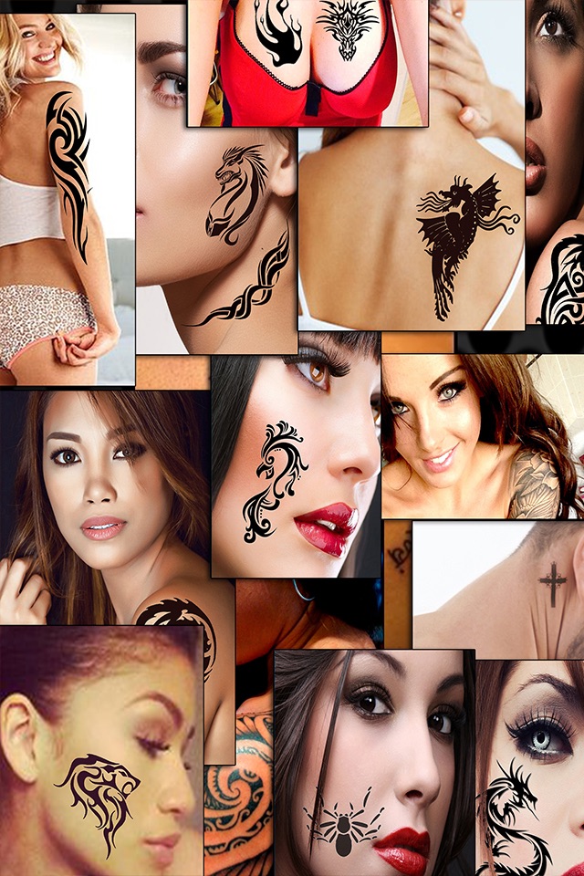 Tattoo App - Top Tattoo Stickers And Body Art For Men & Women screenshot 4