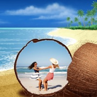 Beach Photo Frame - Free Pic and Photo Filter app icon - Photo & Video app for iPhone