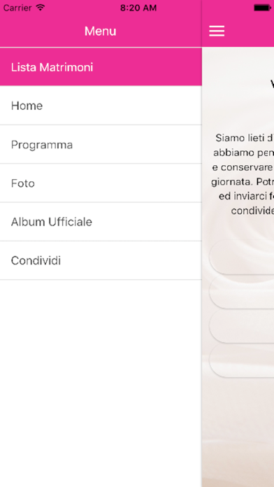 Screenshot #2 pour SI, Matrimonio