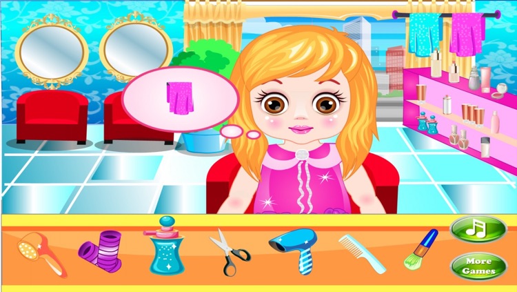 Little Cute Baby Hair Salon