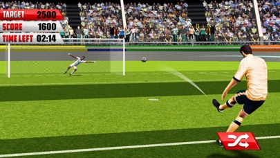 Final Soccer Flick : Free Penalty Kickのスクリーンショット1 Final Soccer Flick : Free Penalty Kickのスクリーンショット1