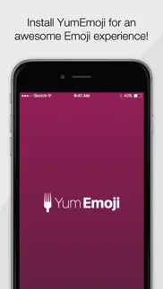 yumemoji emoji keyboard - everyone’s favorite food and drinks! iphone screenshot 1