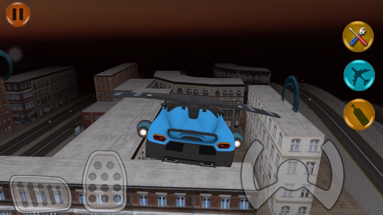 Furious Car Wings Flying N Driving screenshot-4