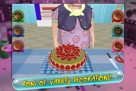 Granny's Bakery – Cakes & Cookies Cooking 3D Game screenshot 2