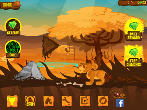 Screenshot #4 pour Lion Runner