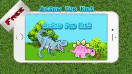 Game screenshot Динозавр головоломки дети - Головоломки Образование Обучение Бесплатно для малышей и дошкольников hack