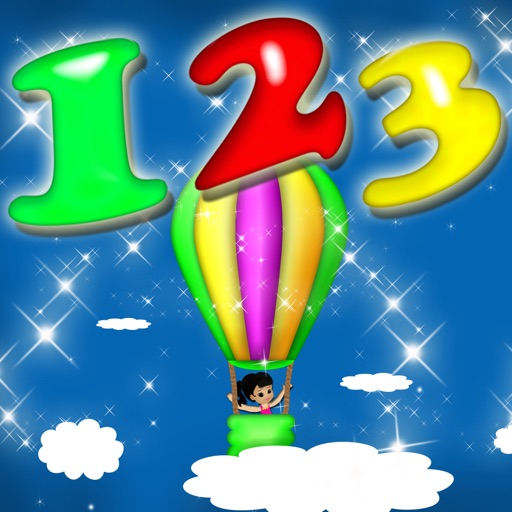 123 Numbers Ride & Learn Simulator Game icon