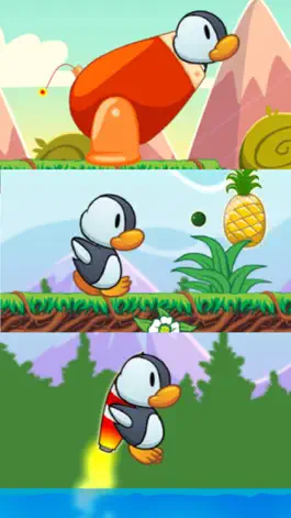 Game screenshot пингвин : Penguin run apk