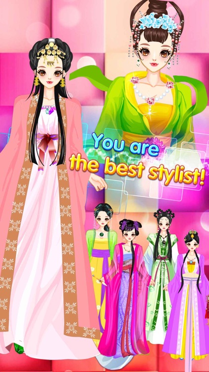 Glamourous Queen - Ancient Fashion Chinese Beauty Dress Up Salon, Girl Games  by PeiHong Jiang