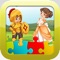 Icon Princess Games for kids - Cute  Princesses Pony  Train Jigsaw Puzzles for Preschool and Toddlers