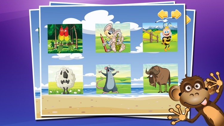 Animals Jigsaw Puzzle - Learning aanimals puzzle for preschool kids boys and girls best brain fun games screenshot-3