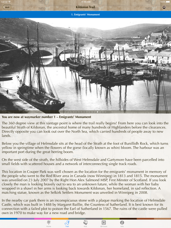 Screenshot #4 pour Museum Without Walls: Scotland’s Clearances Trail App