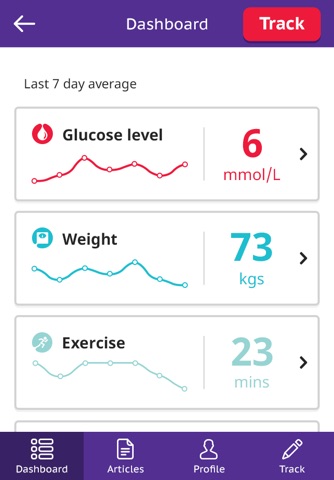 MyDiabetes screenshot 3