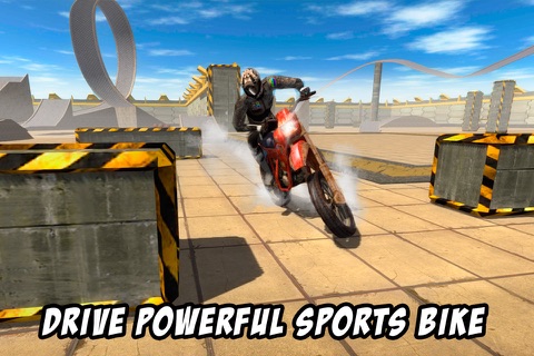 Crazy Bike Stunt Racing 3D Full screenshot 2