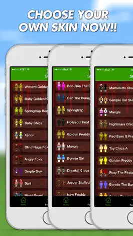 Game screenshot FNAF Skins For Minecraft PE (Pocket Edition) Pro apk