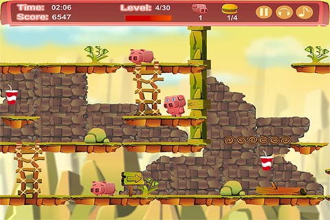 Little Pig Go Home:Run Adventure World screenshot 4