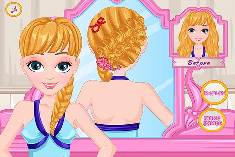 Beauty Princess HairStyles & Spa Salon - Girl Hair Makeover and Makeup Game screenshot 4