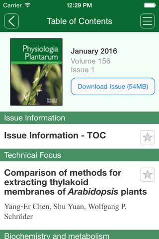 Physiologia Plantarum screenshot 3