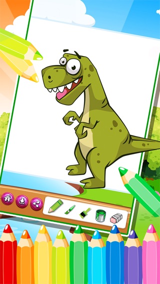 123 良い恐竜ぬりえ帳 - 無料印刷子供のページを着色のおすすめ画像3