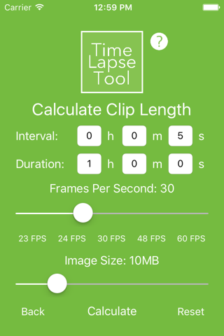 TimeLapse Tool screenshot 2