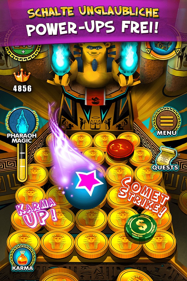 Pharaoh's Party: Coin Pusher screenshot 2