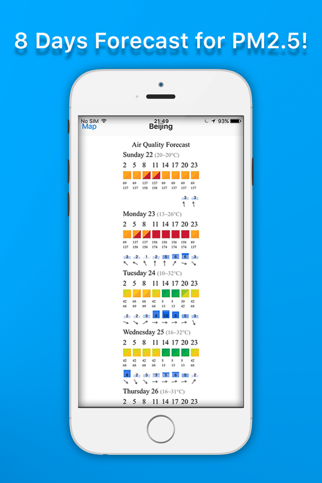 Air Quality Index – International PM-Pollution
