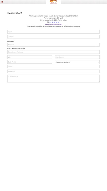 Boucherie  de la Pioline screenshot-4