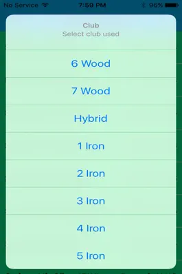 Game screenshot Golf Swing Tracker apk