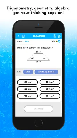 Game screenshot MathCal - One Math Challenge every week apk