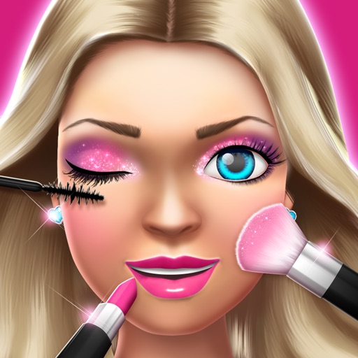 Princess Make Up Salon Games 3D: Create Fashion Makeover Looks for Superstar Models iOS App