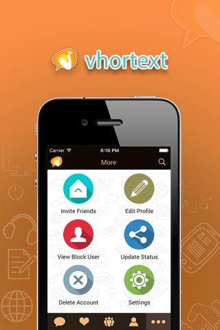 Vhortext Messenger screenshot 3