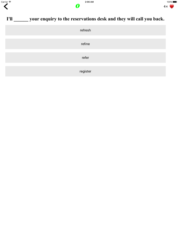 Screenshot #4 pour Learn English rules with fun quiz (no internet needed)