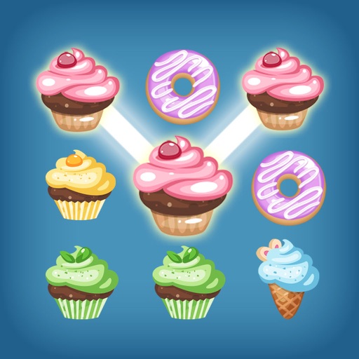 Addictive Cupcake Splash - Amazing family fun candy cake crush brain skill free games icon