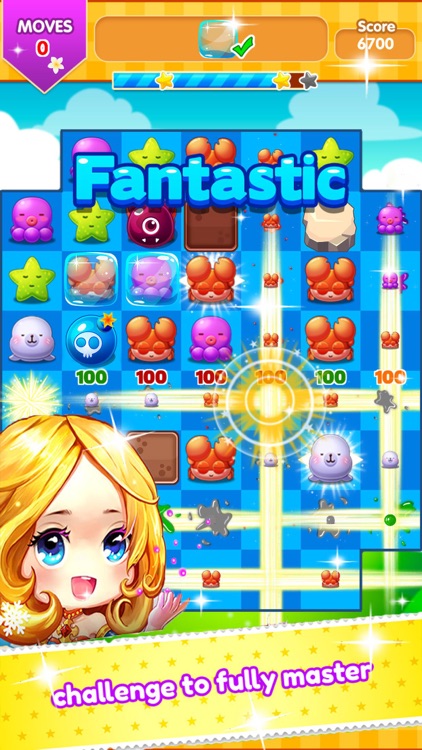 Sea Paradise Mania:Match 3 - A fun and addictive puzzle game for free