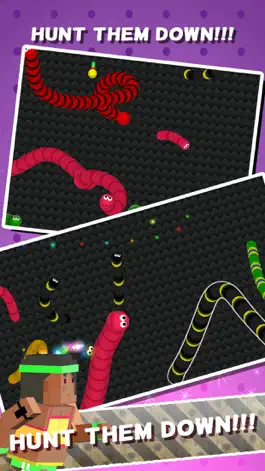Game screenshot Snake Running Games - Hungry Battle Worm Eat Color Dot Skins apk