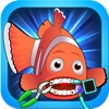 A Dentist at Sea - an underwater dental surgery game for fish and other marine animals