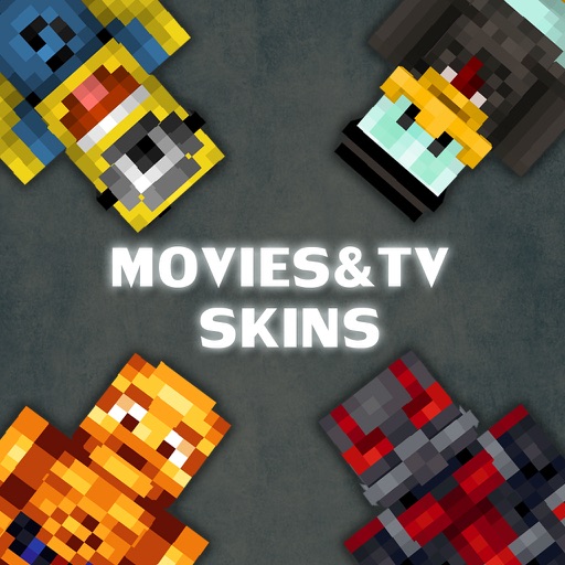 Movie Pixel Skins Collection - Minecraft Pocket Edition Lite Icon