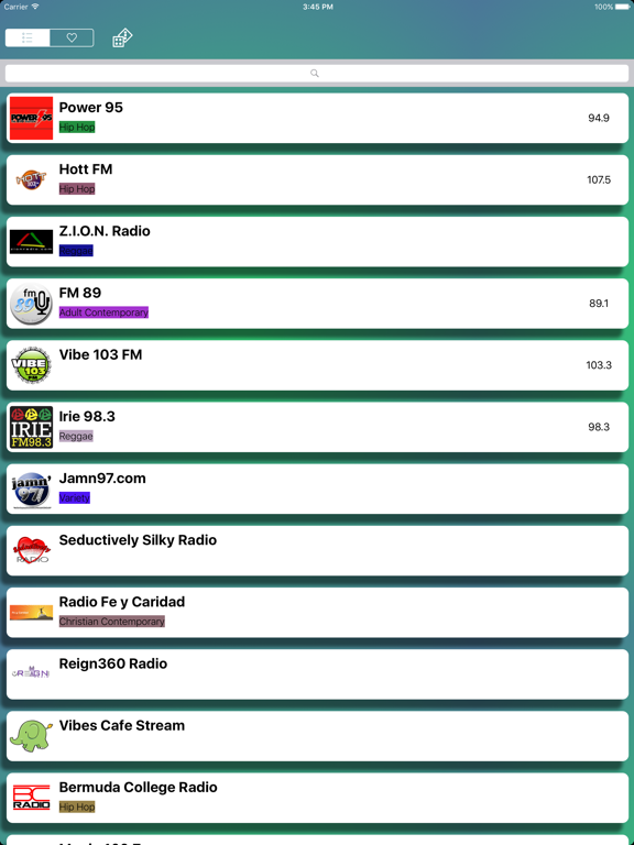 Screenshot #6 pour Bermuda Radio - VIBE 103