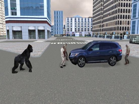 Screenshot #5 pour Real Gorilla vs Zombies - City