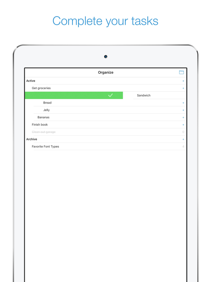 Organize - Thought Tracker